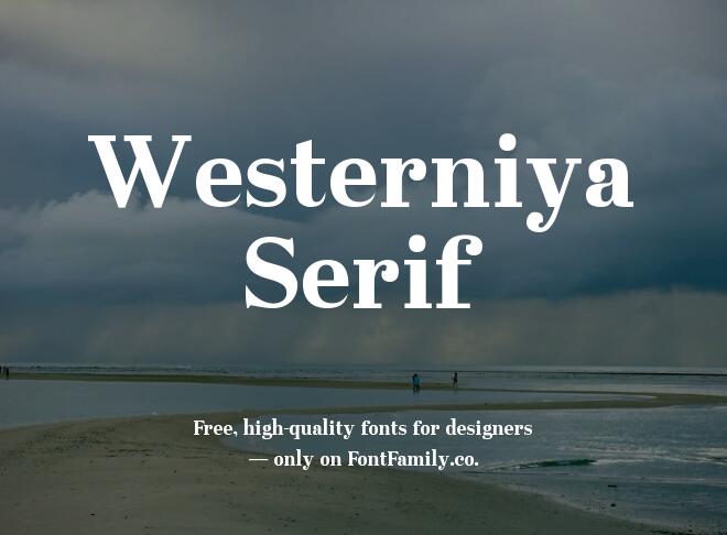 Westerniya Serif Font