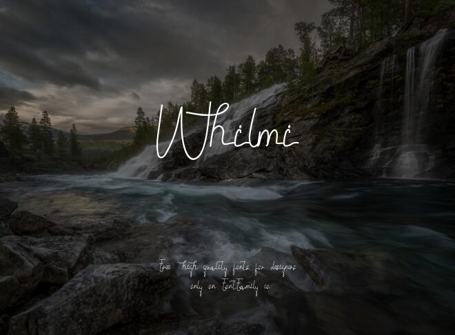 Whilmi Font