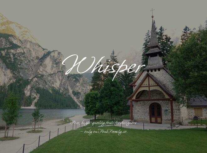 Whisper Font