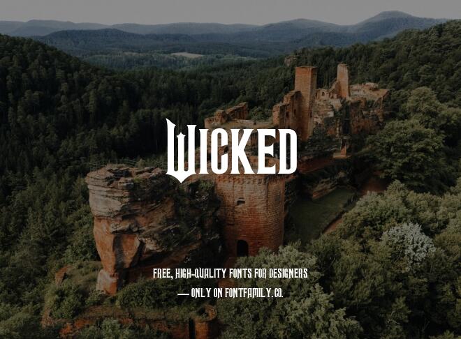 Wicked Font
