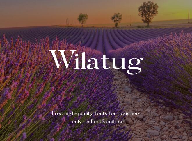 Wilatug Font