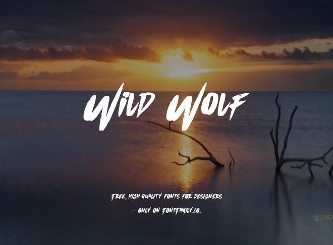 Wild Wolf Font