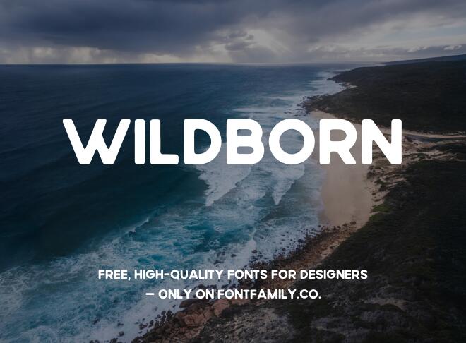 Wildborn Font