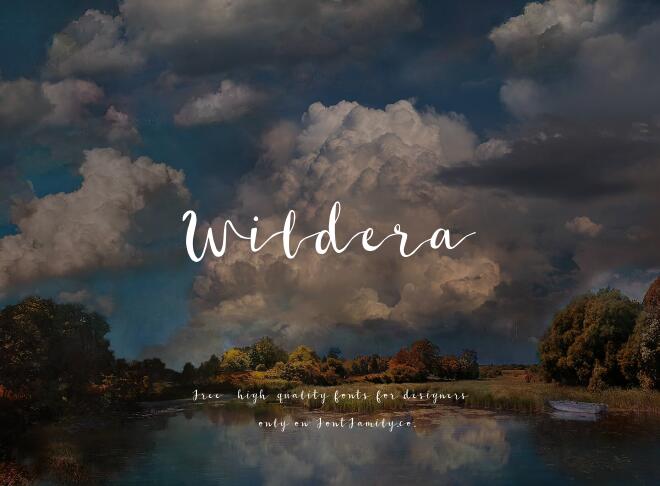 Wildera Font