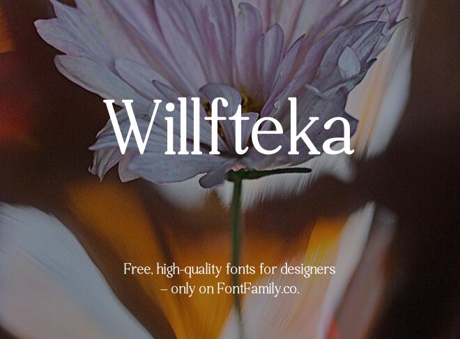 Willfteka Font