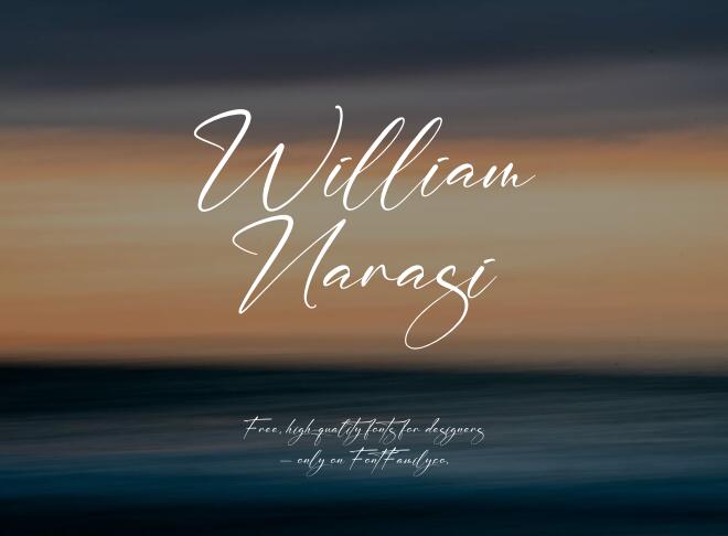 William Narasi Font