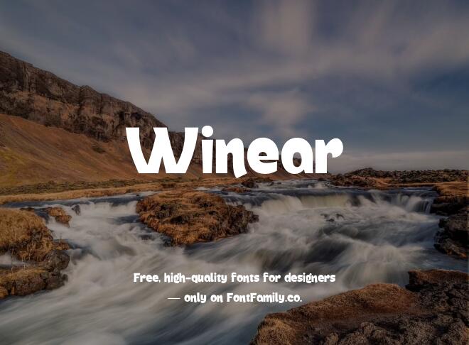 Winear Font