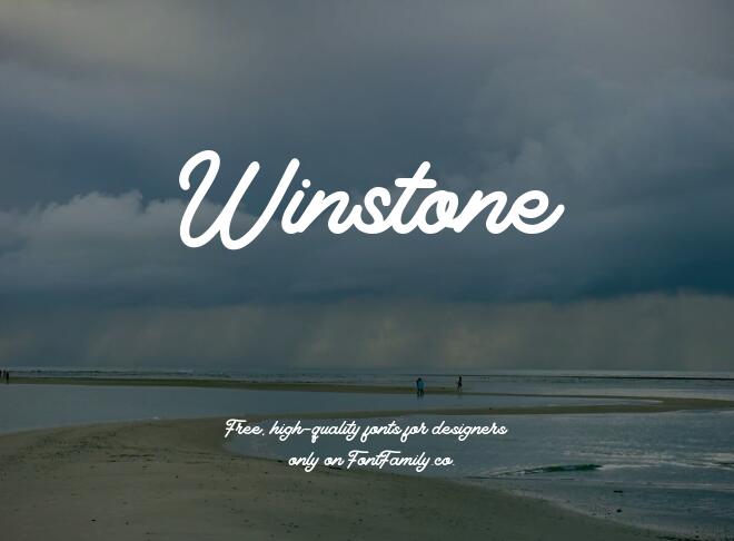 Winstone Font