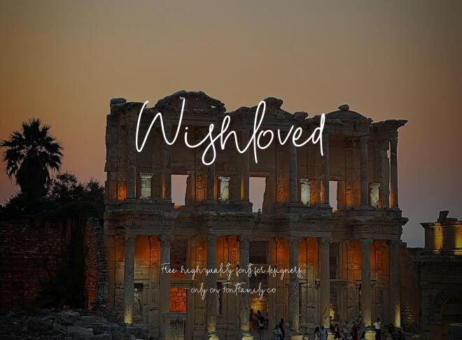 Wishloved Font