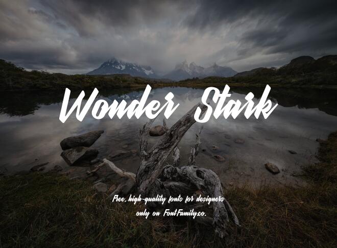 Wonder Stark Font