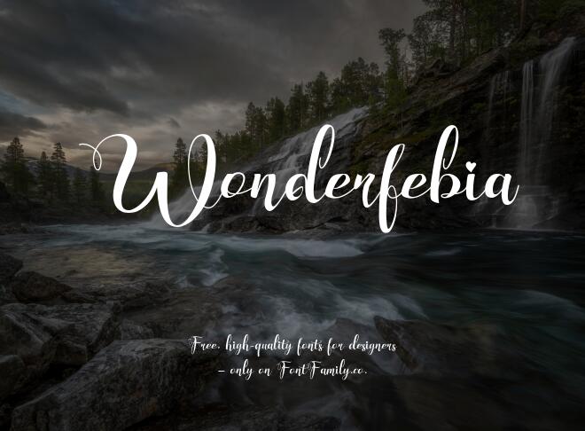Wonderfebia Font