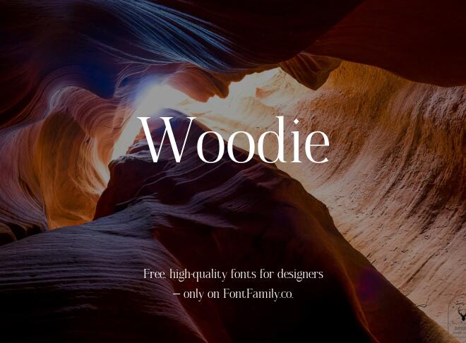 Woodie Font