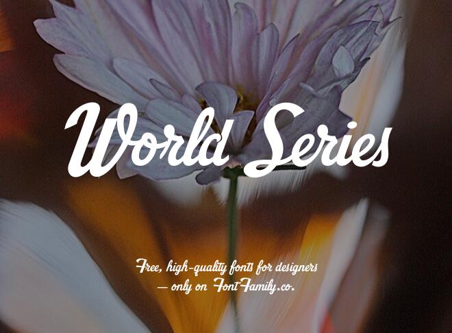 World Series Font