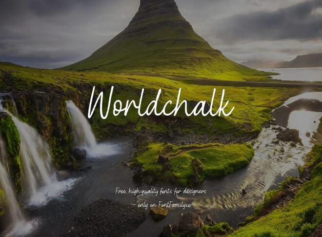Worldchalk Font