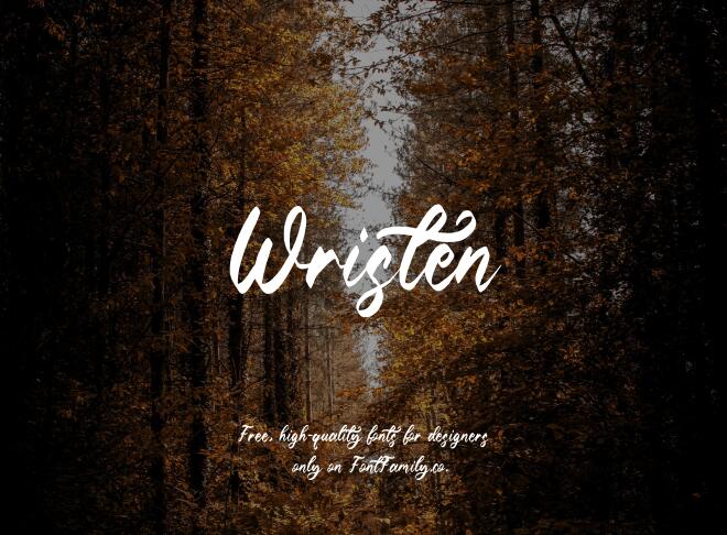 Wristen Font