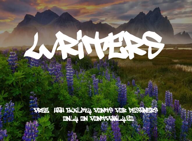 Writers Font