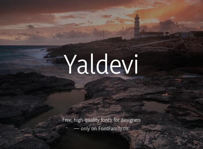 Yaldevi Font