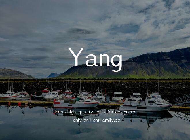 Yang Font