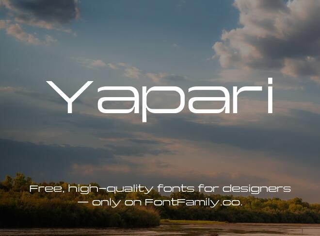 Yapari Font