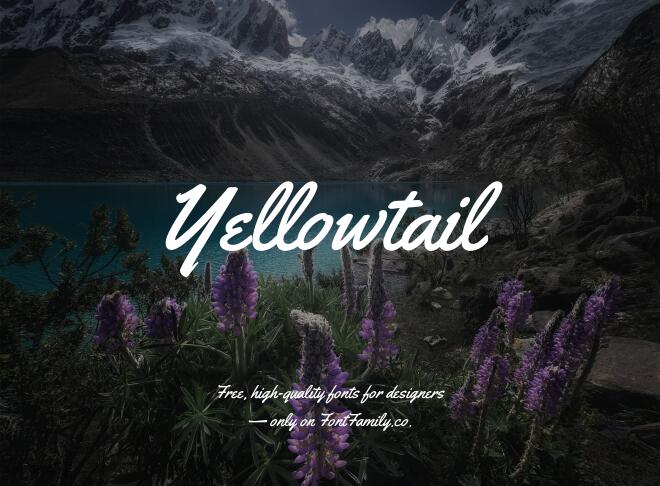 Yellowtail Font