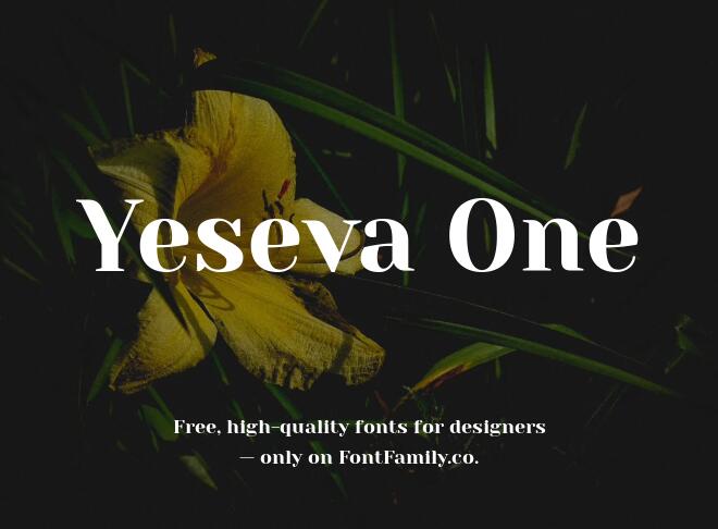Yeseva One Font