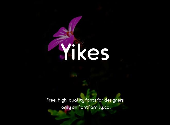 Yikes Font