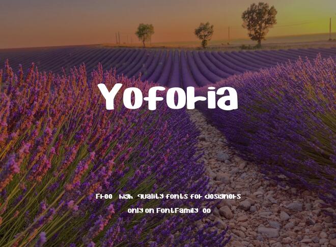 Yoforia Font