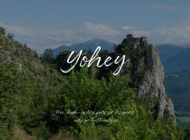 Yohey Font