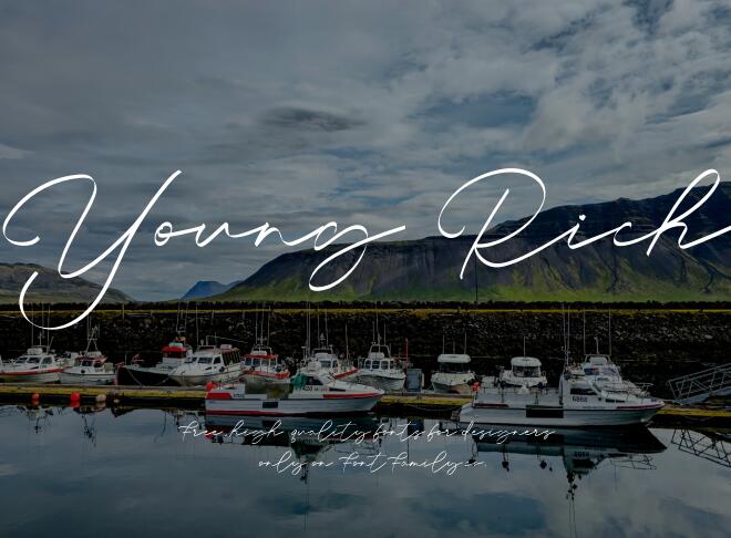 Young Rich Font