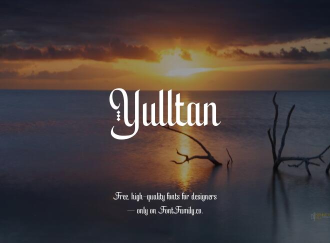 Yulltan Font