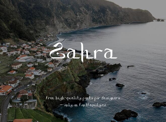 Zahra Font