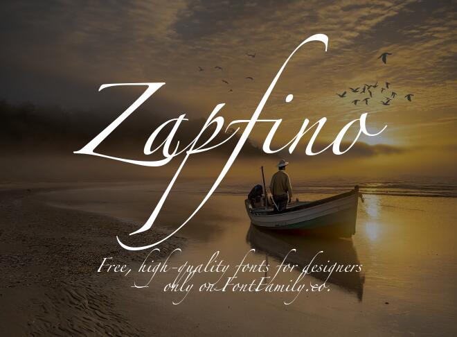 Zapfino Font