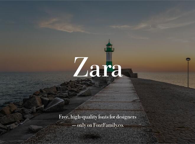 Zara Font
