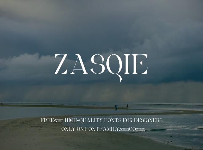 Zasqie Font