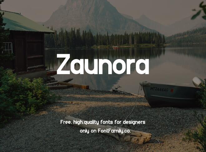 Zaunora Font