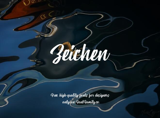 Zeichen Font