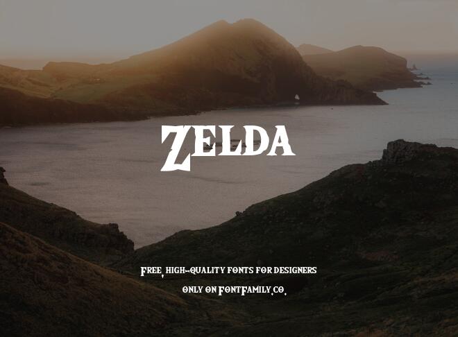 Zelda Font