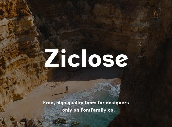 Ziclose Font