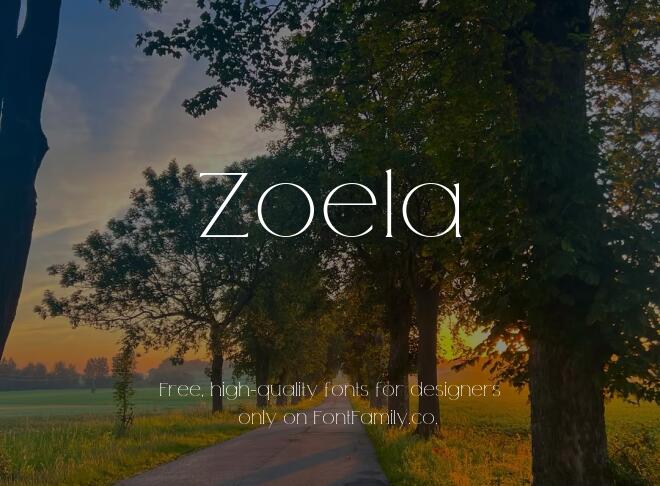 Zoela Font